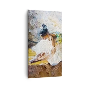 Cuadro sobre lienzo - Impresión de Imagen - De un cuadro de Degas - 55x100 cm