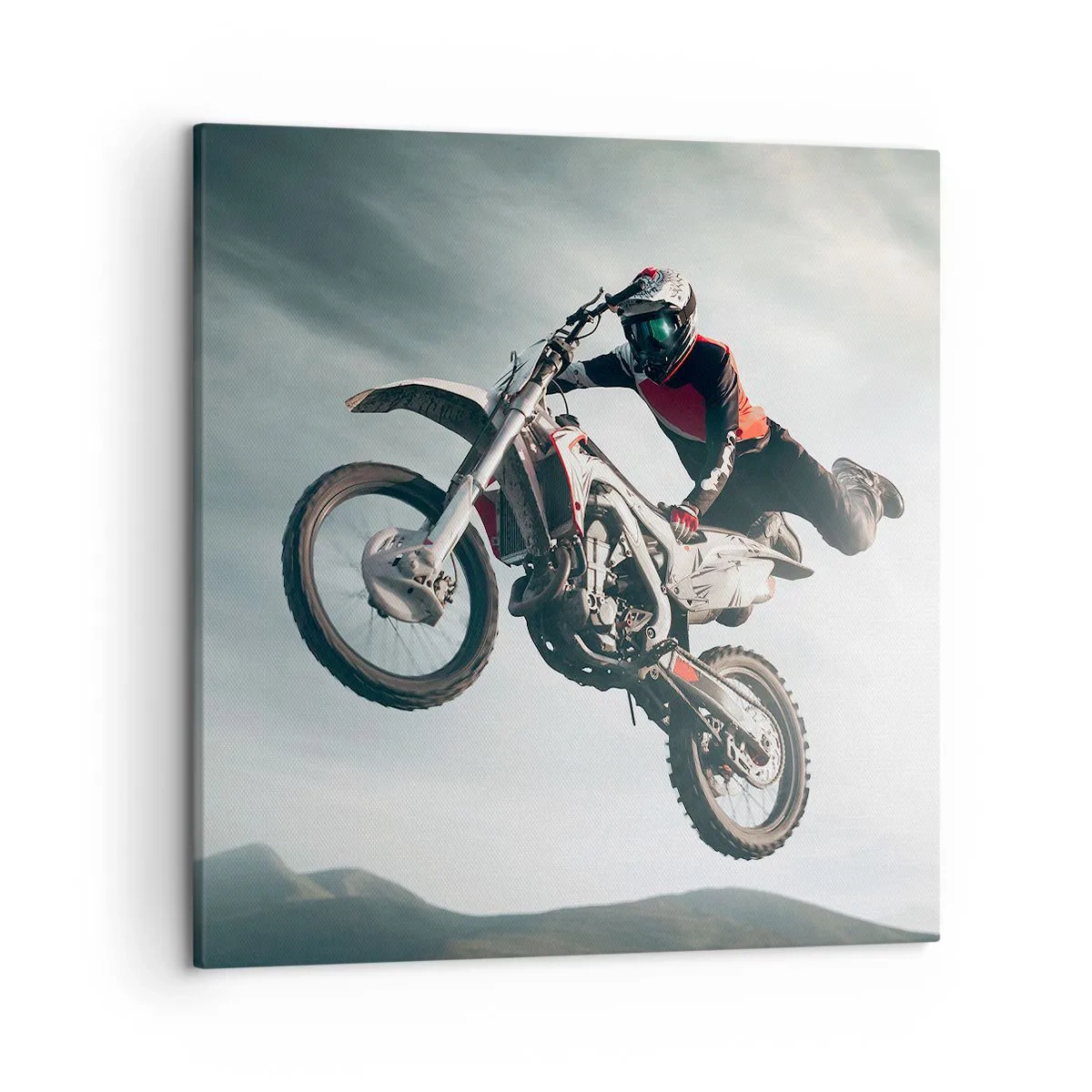 Cuadro sobre lienzo - Impresión de Imagen - No hay diversión sin riesgo - 50x50 cm