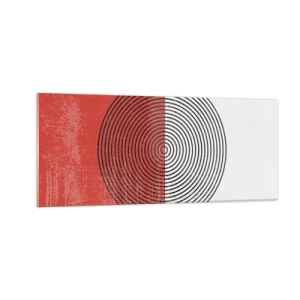 Cuadro sobre vidrio - Impresiones sobre Vidrio - En el corazón de la misma - 100x40 cm