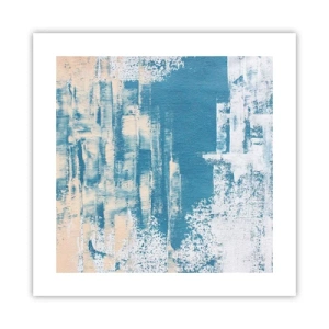 Póster - A través de un carámbano - 40x40 cm