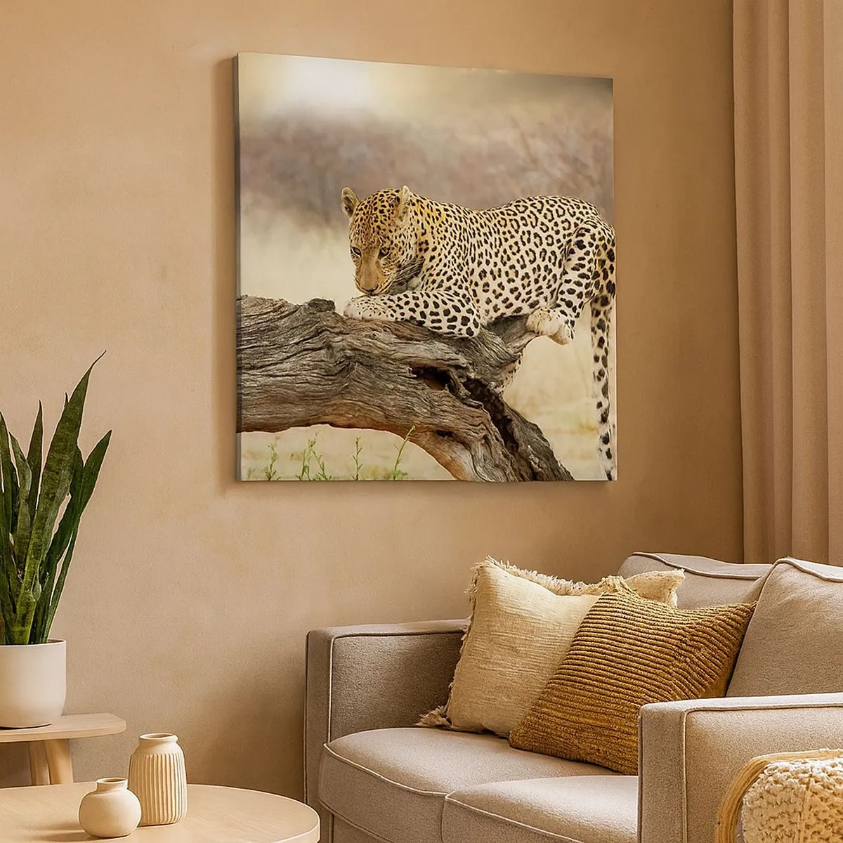 Cuadro sobre lienzo - Impresión de Imagen - Voy por mi cuenta - 30x30 cm