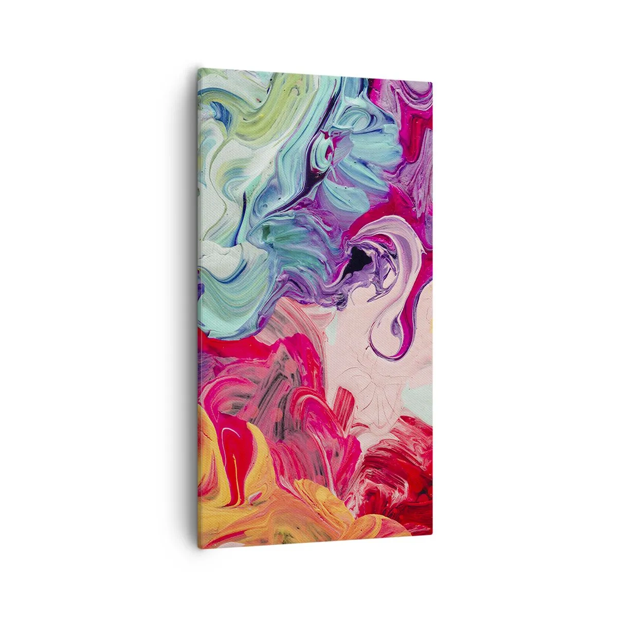 Cuadro sobre lienzo - Impresión de Imagen - El nacimiento de los colores - 55x100 cm