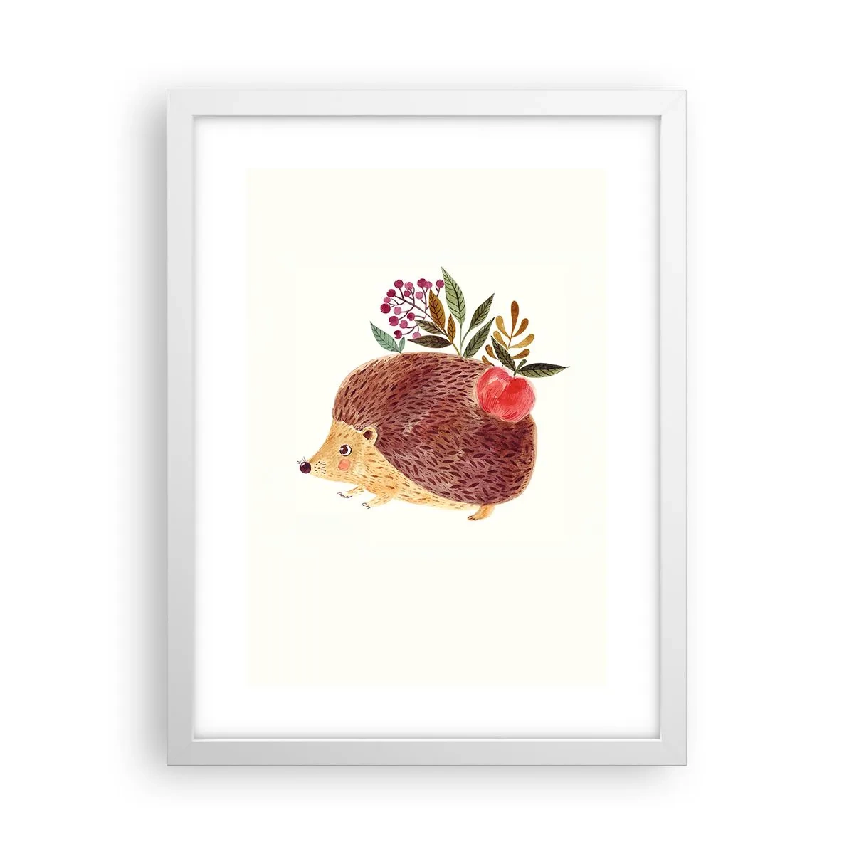 Póster en marco blanco - Y ya te gusto - 30x40 cm