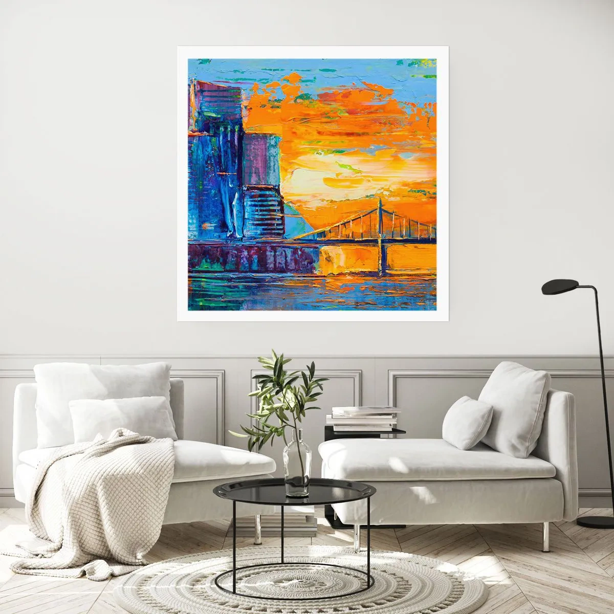 Póster - Cultura y naturaleza - 60x60 cm