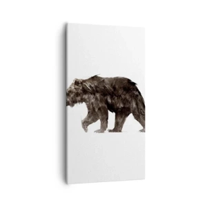 Cuadro sobre lienzo - Impresión de Imagen - Elegante y poderoso - 55x100 cm