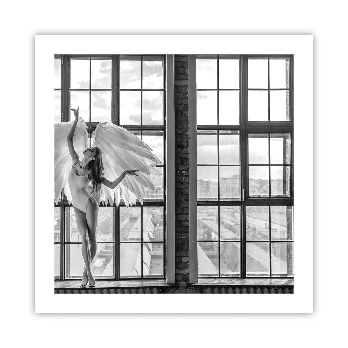 Póster - ¿Ciudad de los ángeles? - 50x50 cm