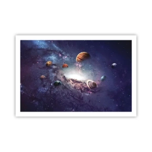 Póster - La danza alrededor del Sol - 91x61 cm