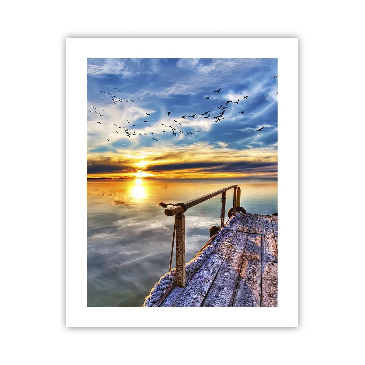 Póster - El viento se va a descansar - 40x50 cm