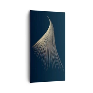 Cuadro sobre lienzo - Impresión de Imagen - Como el cabello de un ángel - 55x100 cm