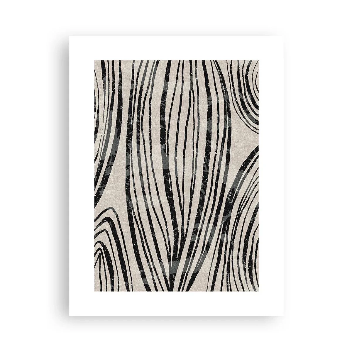 Póster - Salpicadura de líneas - 30x40 cm