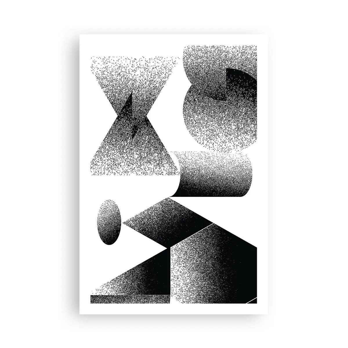 Póster - Ángulos y óvalos - 61x91 cm