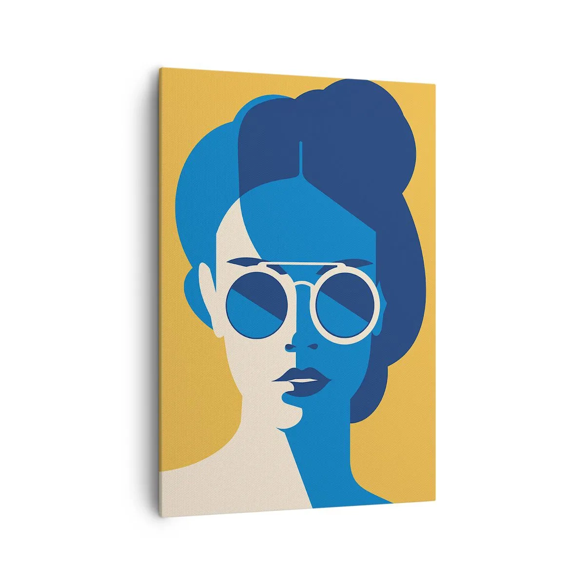 Cuadro sobre lienzo - Impresión de Imagen - Mirada de vacaciones - 70x100 cm