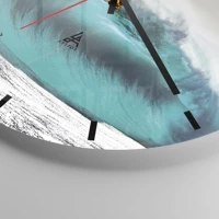 Esfera sin numeración, con rayas