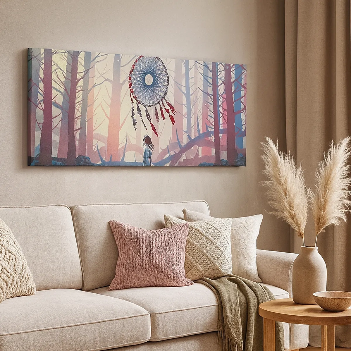 Cuadro sobre lienzo - Impresión de Imagen - El ritual secreto de la felicidad - 30x30 cm