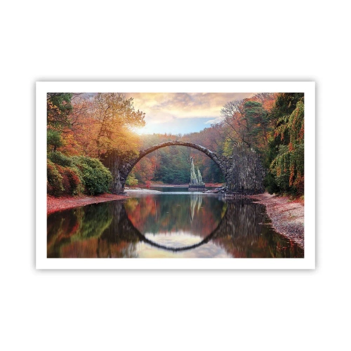 Póster - Al otro lado del espejo - 91x61 cm