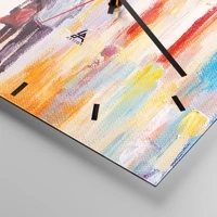 Esfera sin numeración, con rayas