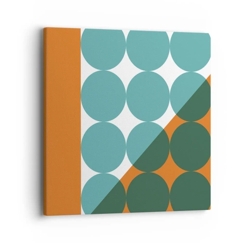 Cuadro sobre lienzo - Impresión de Imagen - Hacia arriba y en diagonal - 40x40 cm