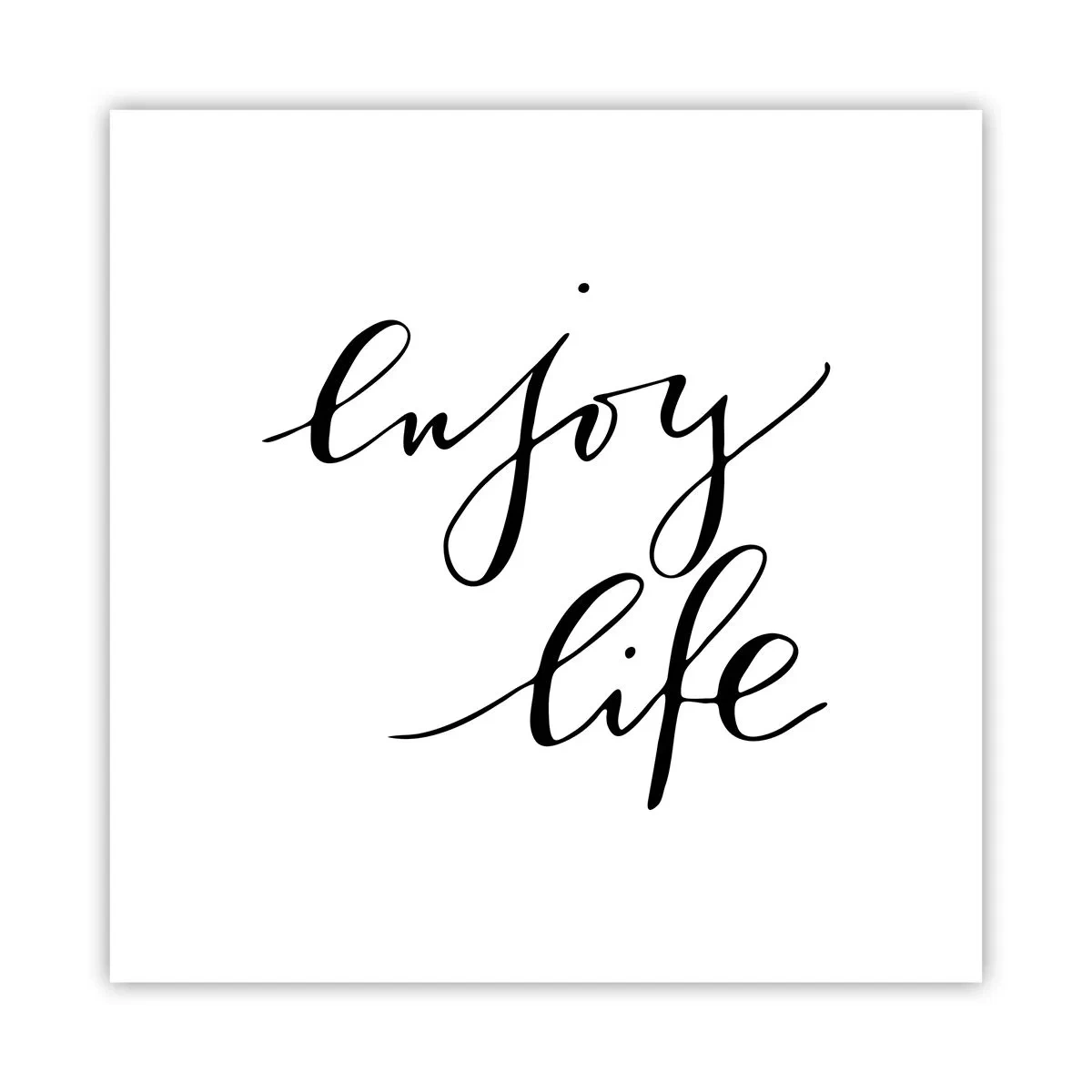 Póster - Nada que añadir... - 40x40 cm