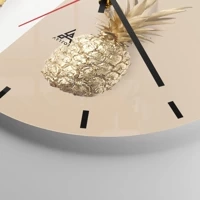 Esfera sin numeración, con rayas