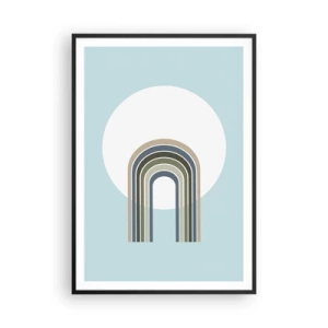 Póster en marco negro - Una atracción irresistible - 70x100 cm