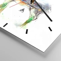 Esfera sin numeración, con rayas