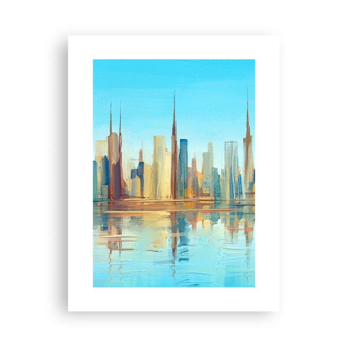 Póster - Metrópolis soleada - 30x40 cm