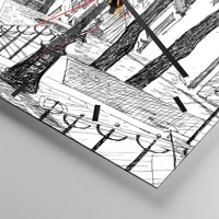 Esfera sin numeración, con rayas