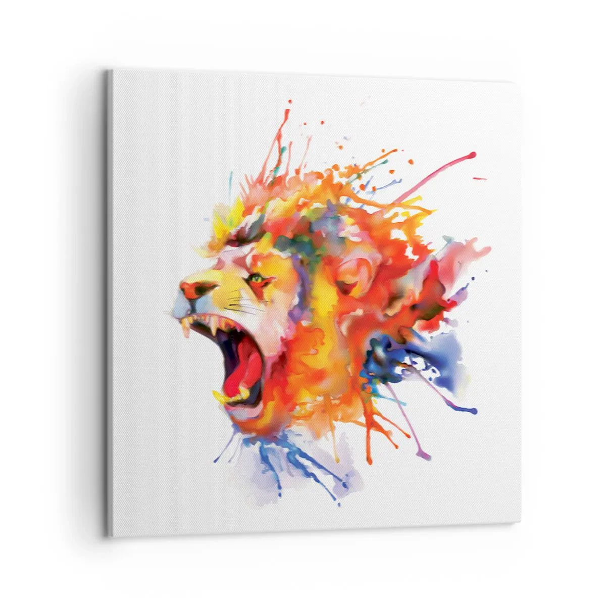 Cuadro sobre lienzo - Impresión de Imagen - Estallar de ira - 50x50 cm