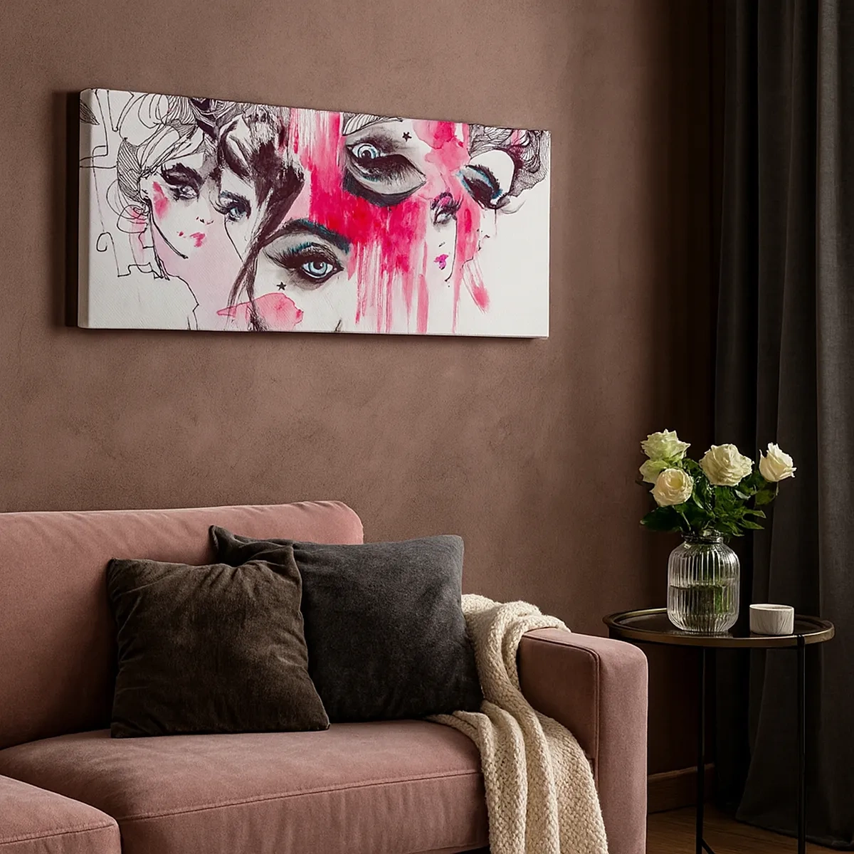 Cuadro sobre lienzo - Impresión de Imagen - , - 30x30 cm