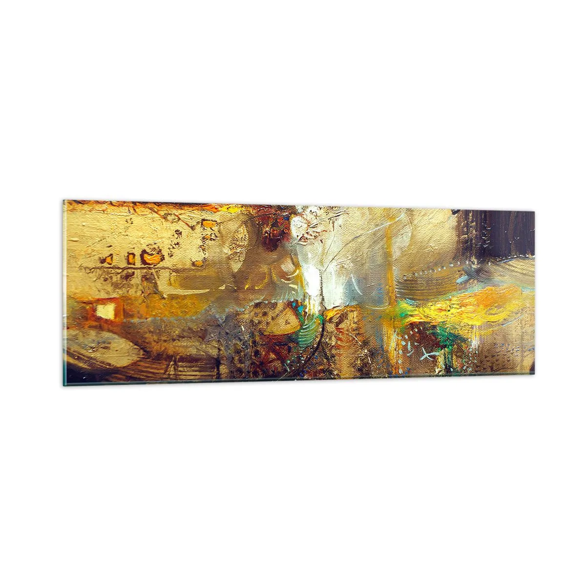 Cuadro sobre vidrio - Impresiones sobre Vidrio - Frío, templado, caliente - 90x30 cm