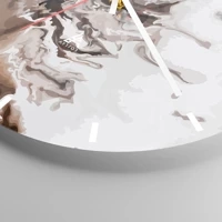 Esfera sin numeración, con rayas