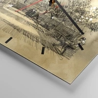 Esfera sin numeración, con rayas