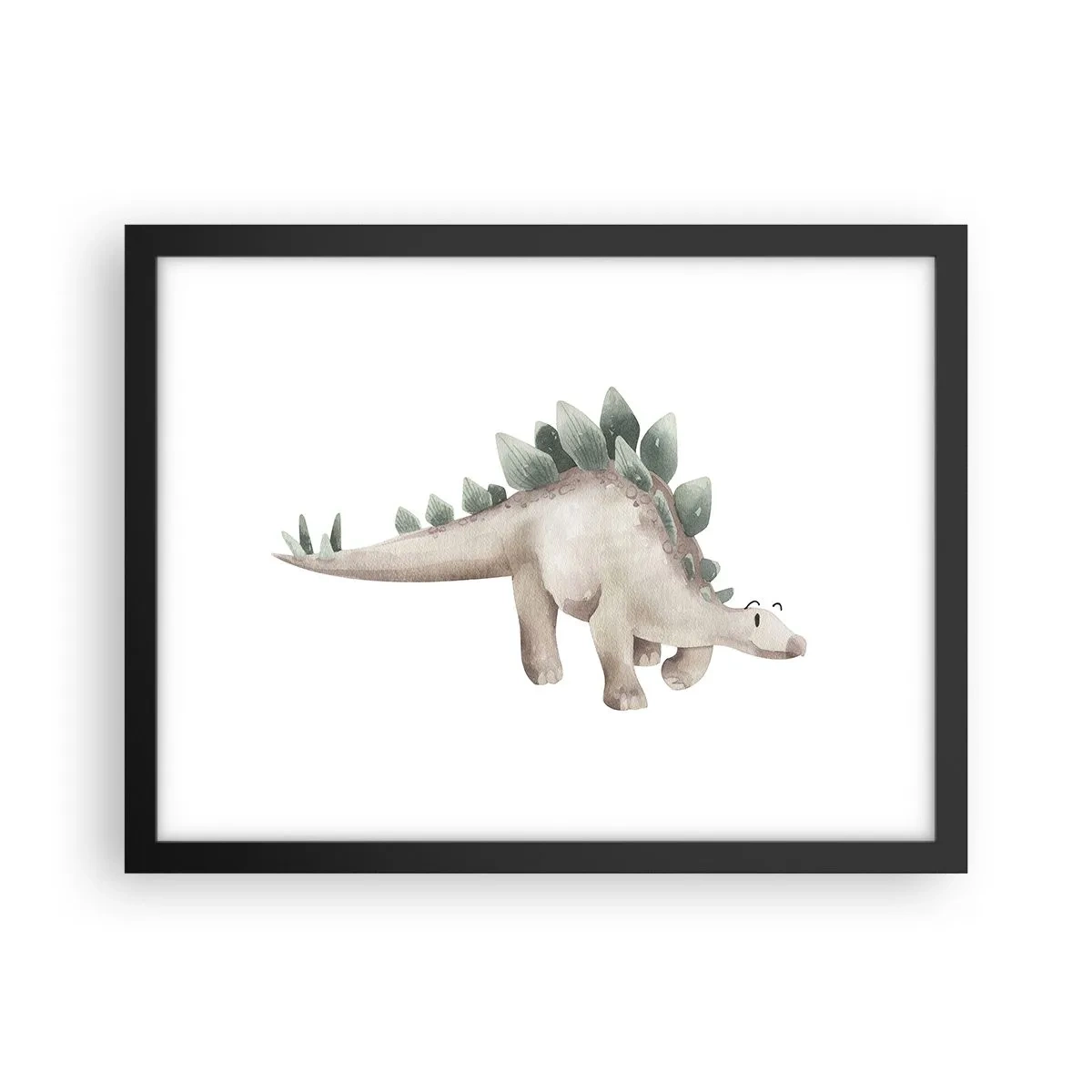 Póster en marco negro - Un amigo de otro tiempo - 40x30 cm