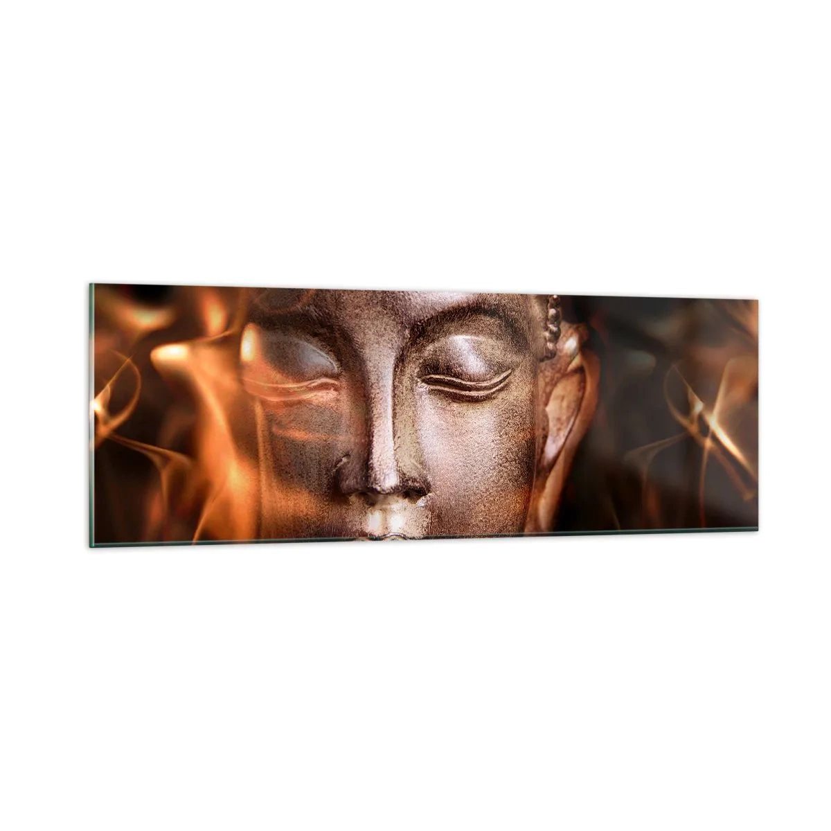 Cuadro sobre vidrio - Impresiones sobre Vidrio - Solo existe el aquí y el ahora - 90x30 cm