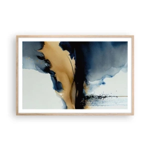 Póster en marco roble claro - Tras el telón - 91x61 cm