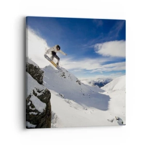 Cuadro sobre lienzo - Impresión de Imagen - Libertad sin fronteras - 40x40 cm