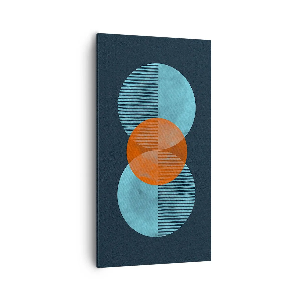 Cuadro sobre lienzo - Impresión de Imagen - Composición simétrica - 55x100 cm