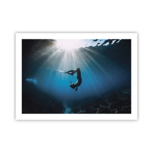 Póster - Danza subacuática - 70x50 cm