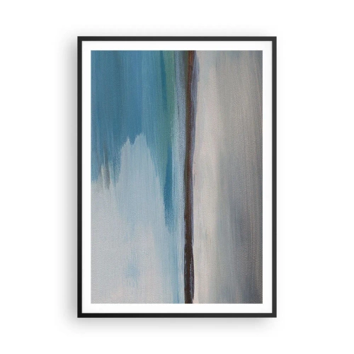 Póster en marco negro - Paisaje horizontal - 70x100 cm