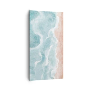 Cuadro sobre lienzo - Impresión de Imagen - Abstracción de nubes - 65x120 cm