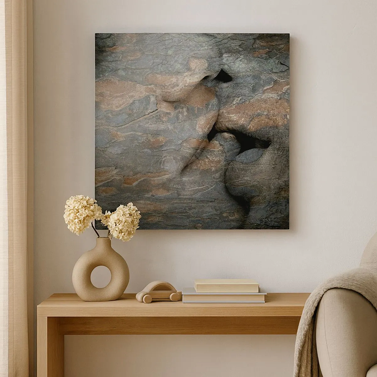 Cuadro sobre lienzo - Impresión de Imagen - Juntos para siempre - 30x30 cm