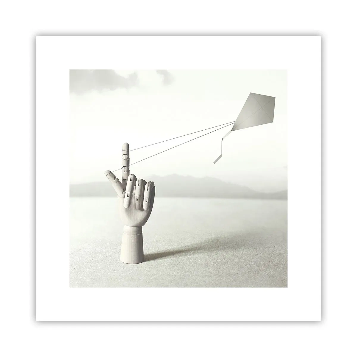Póster - Una prueba de fuerza - 30x30 cm