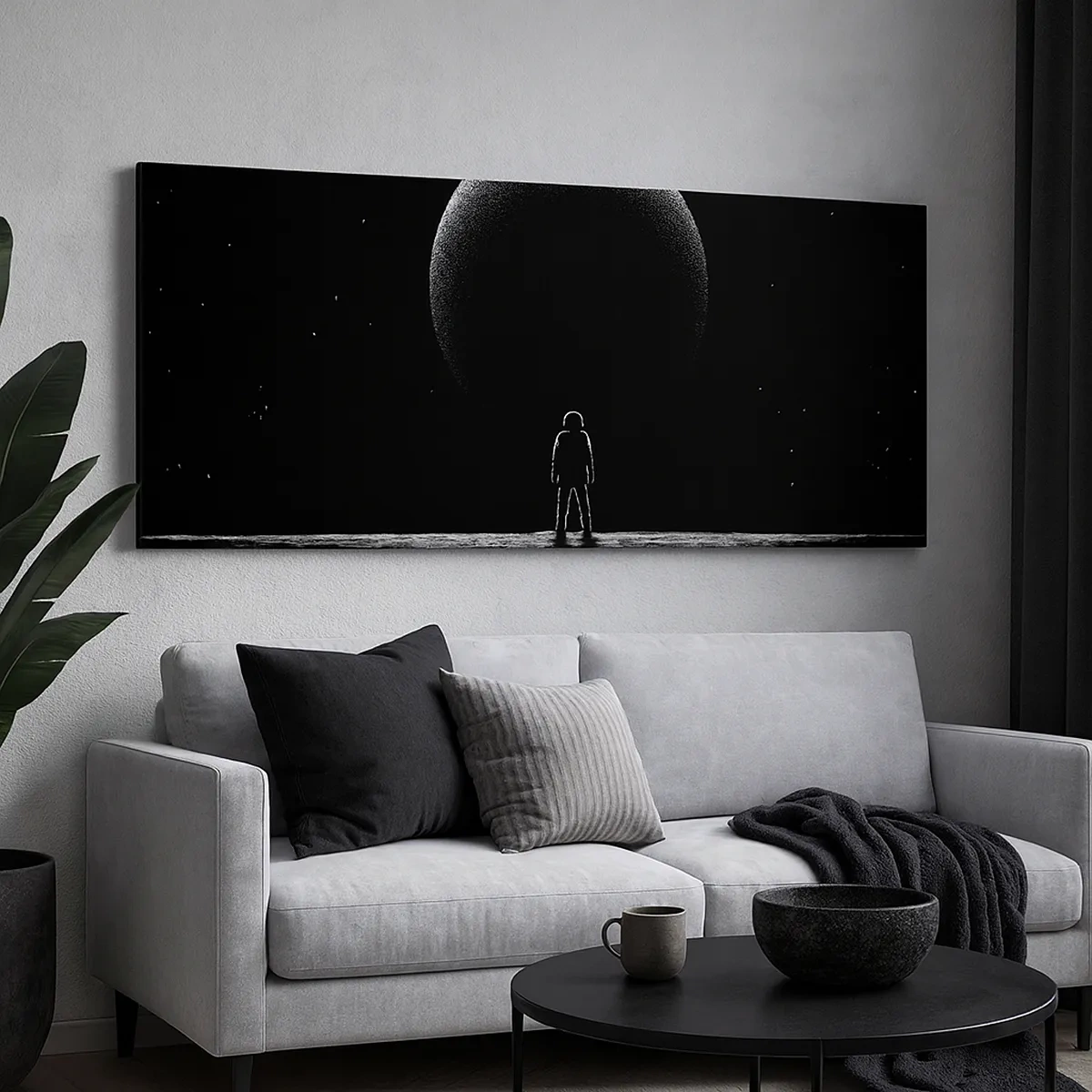 Cuadro sobre lienzo - Impresión de Imagen - Cara a cara - 30x30 cm