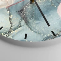 Esfera sin numeración, con rayas