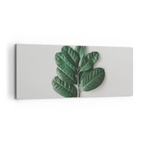 Cuadro sobre lienzo - Impresión de Imagen - El dibujo de la propia naturaleza - 100x40 cm