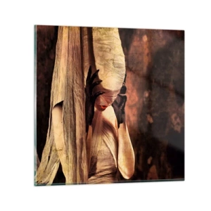 Cuadro sobre vidrio - Impresiones sobre Vidrio - Entre el bien y el mal - 30x30 cm