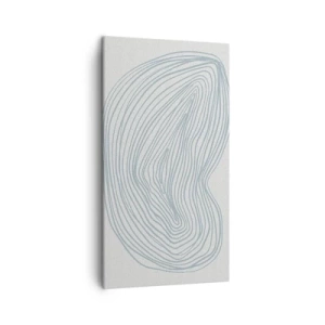 Cuadro sobre lienzo - Impresión de Imagen - Sonrisa de una gota - 45x80 cm