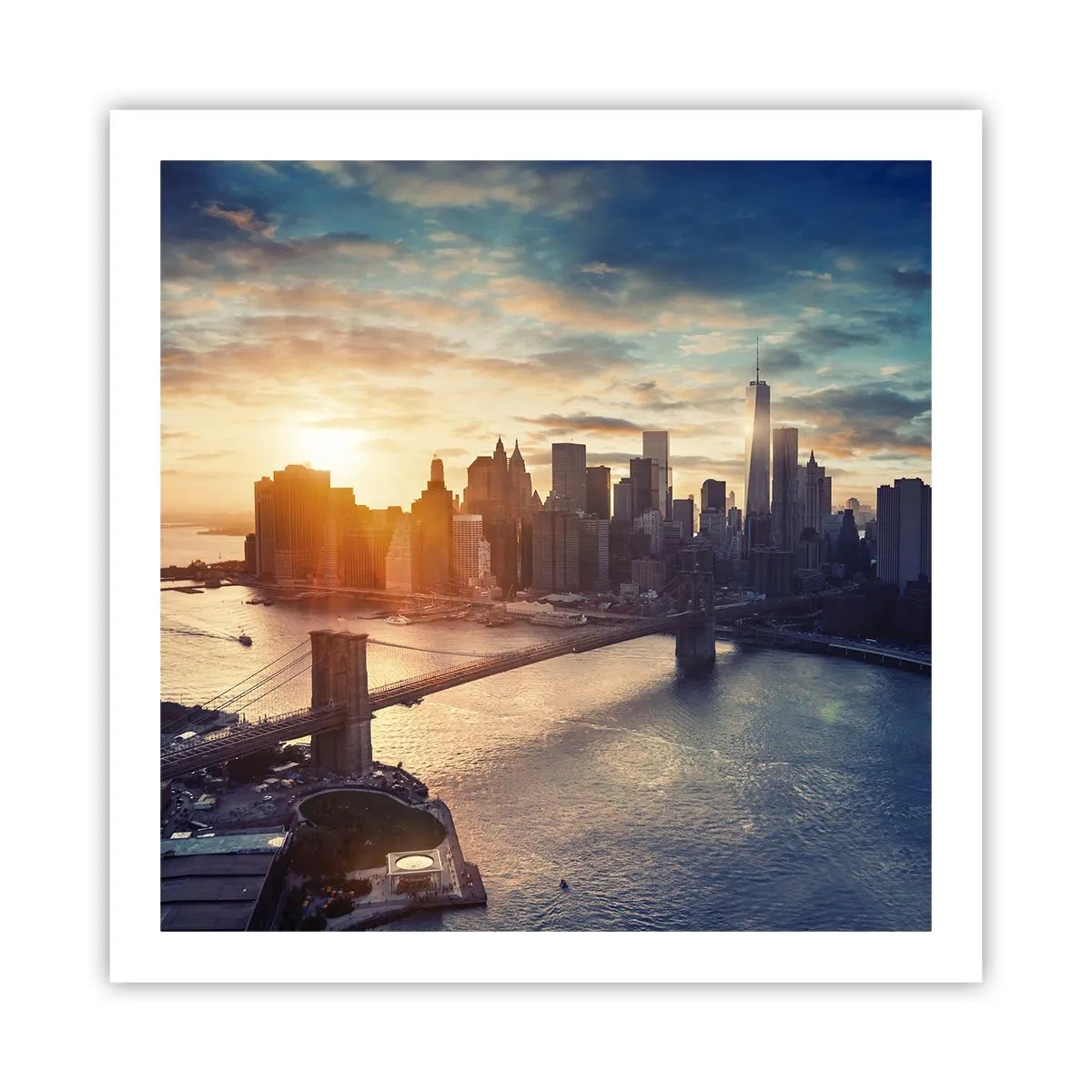 Póster - Un monumento a la cultura occidental - 60x60 cm