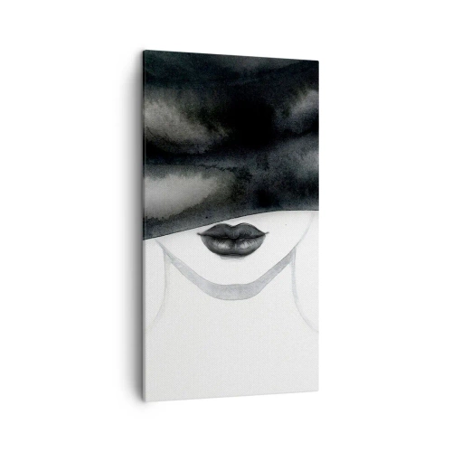Cuadro sobre lienzo - Impresión de Imagen - Un misterio sensual - 45x80 cm