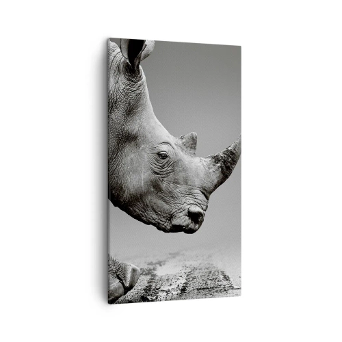 Cuadro sobre lienzo - Impresión de Imagen - Fuerza imparable - 45x80 cm